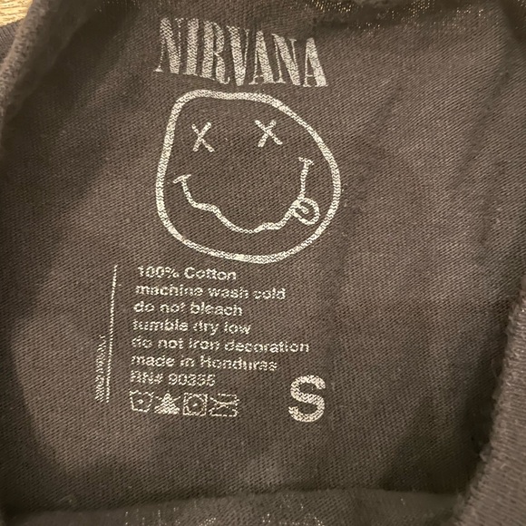 size Small vintage Nirvana branded tshirt (2425) - Picture 4 of 5